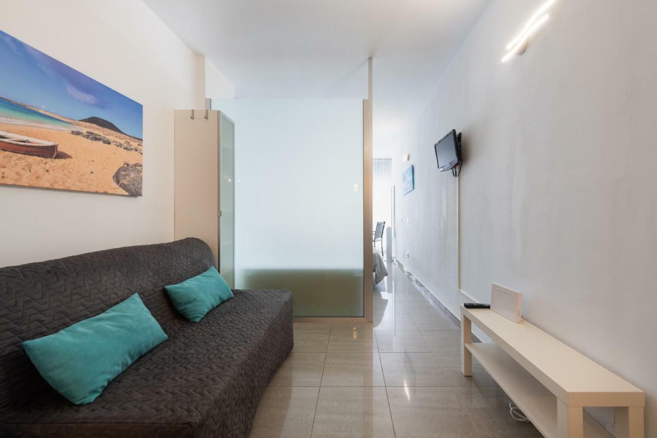 Апартаменти 1St Line Studio Las Canteras Beach - Wifi Лас-Пальмас-де-Гран-Канарія Екстер'єр фото