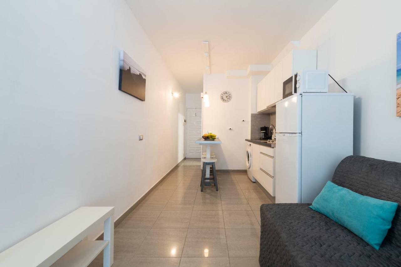 Апартаменти 1St Line Studio Las Canteras Beach - Wifi Лас-Пальмас-де-Гран-Канарія Екстер'єр фото