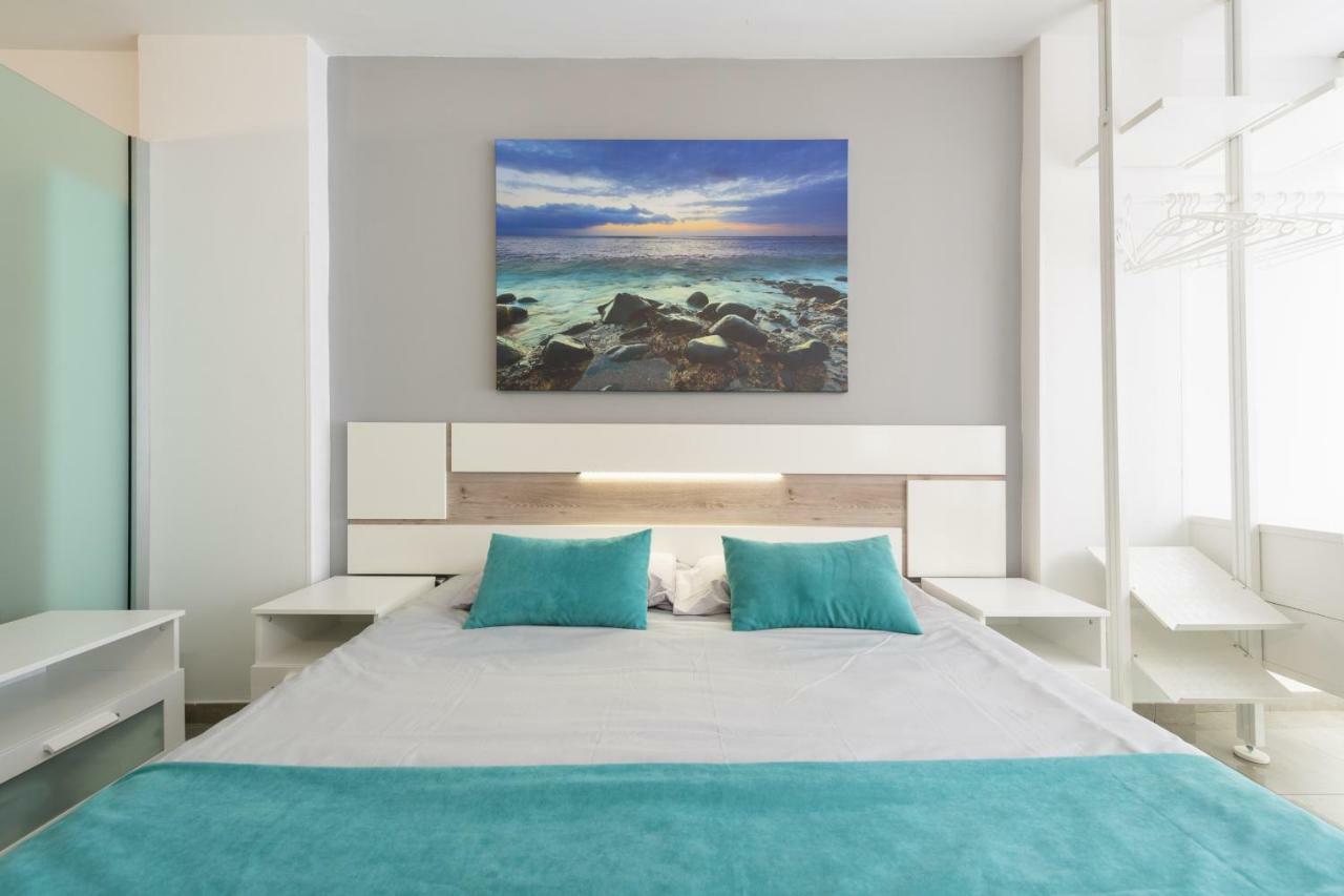 Апартаменти 1St Line Studio Las Canteras Beach - Wifi Лас-Пальмас-де-Гран-Канарія Екстер'єр фото