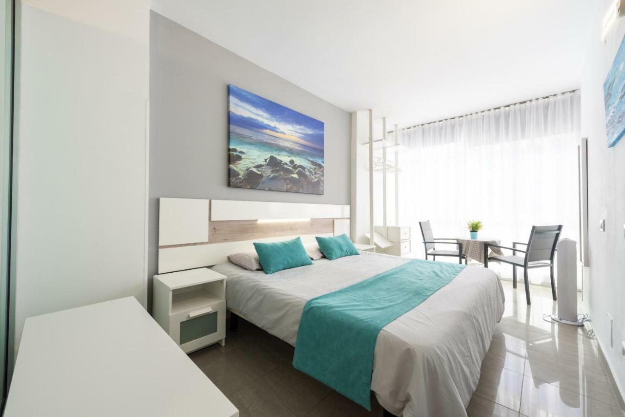 Апартаменти 1St Line Studio Las Canteras Beach - Wifi Лас-Пальмас-де-Гран-Канарія Екстер'єр фото